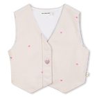 Bedrukt mouwloos jasje BILLIEBLUSH 
                    GIRL