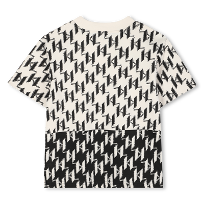 T-shirt met korte mouwen KARL LAGERFELD KIDS BOY