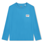 Effen T-shirt met label TIMBERLAND 
                    BOY
