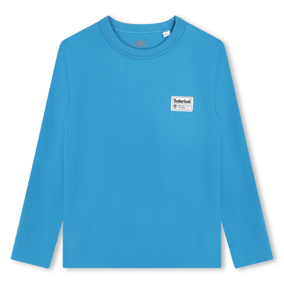 Effen T-shirt met label TIMBERLAND BOY