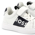 Leren sneakers in twee kleuren BOSS 
                    BOY