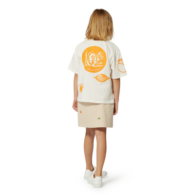 T-shirt met korte mouwen KENZO KIDS GIRL