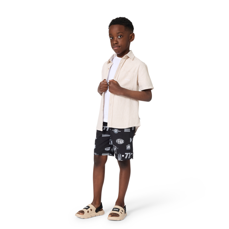 SANDALEN MET KLITTENBAND BOSS 
                        BOY