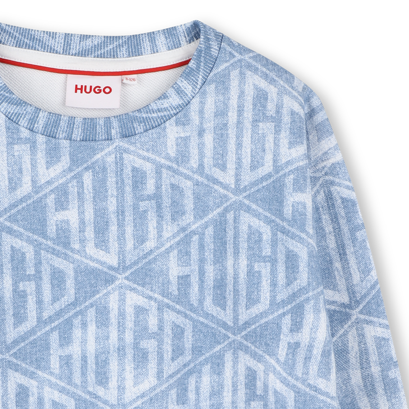 Fleece sweater HUGO 
                        JONGEN