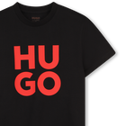 T-shirt met korte mouwen HUGO 
                    JONGEN