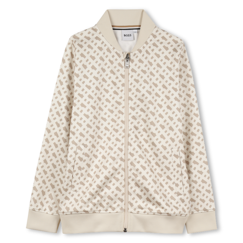 Sweatshirt met monogramprint BOSS 
                        BOY