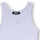 Jurk met bandjes DKNY 
                    GIRL
