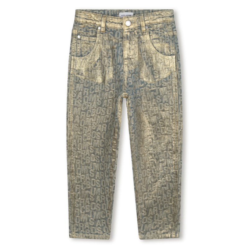 Aanpasbare denim broek MARC JACOBS 
                        GIRL