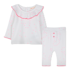 T-shirt met ruche en legging BILLIEBLUSH 
                    GIRL