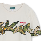 Katoenen T-shirt korte mouw KENZO KIDS 
                    GIRL