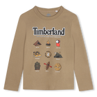 T-shirt met print TIMBERLAND 
                    BOY
