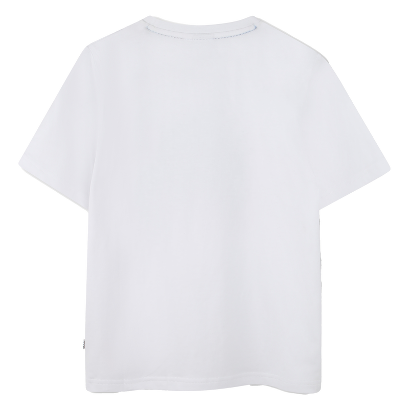 Katoenen T-shirt korte mouwen BOSS 
                        BOY