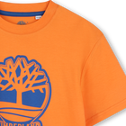 Tweekleurig T-shirt met logo TIMBERLAND 
                    JONGEN