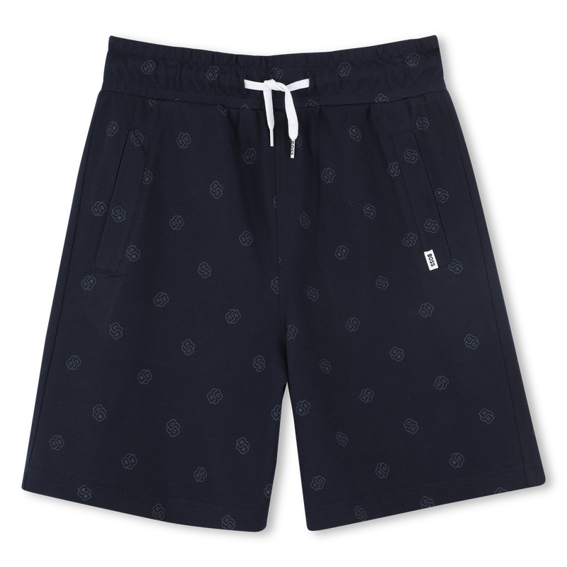 Short met dubbele B-print BOSS 
                        BOY