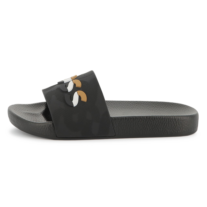 Slippers met brede band BOSS 
                        BOY