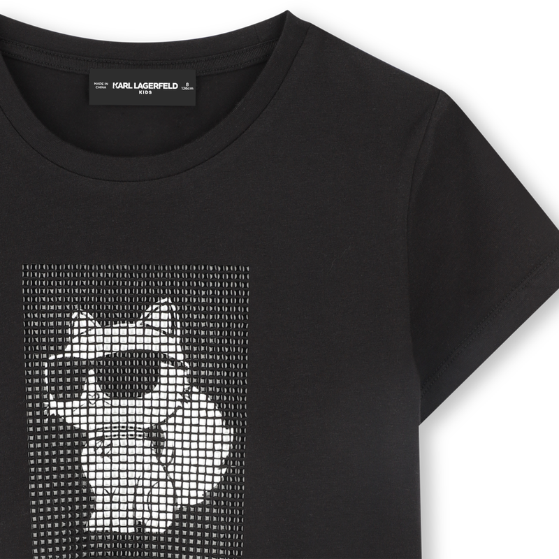 T-SHIRT KORTE MOUWEN KARL LAGERFELD KIDS 
                        GIRL