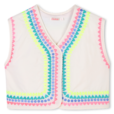Mouwloos katoenen vest BILLIEBLUSH GIRL