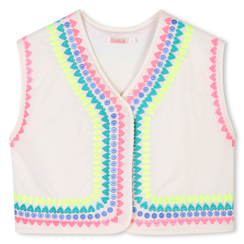 Mouwloos katoenen vest BILLIEBLUSH 
                        GIRL