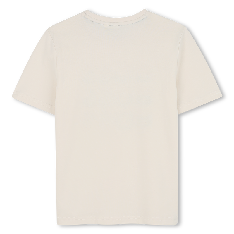 Katoenen T-shirt korte mouwen BOSS 
                        BOY