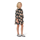 Jurk met lange pofmouwen KENZO KIDS 
                    GIRL