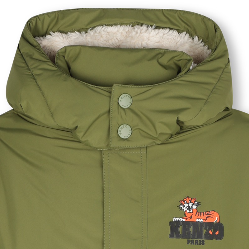 Parka met capuchon KENZO KIDS 
                        BOY