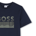 T-shirt met korte mouwen BOSS 
                    BOY