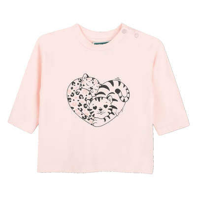 T-shirt met lange mouwen KENZO KIDS GIRL