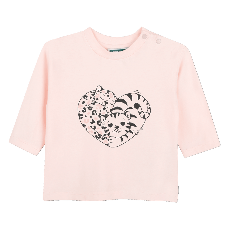 T-shirt met lange mouwen KENZO KIDS 
                        GIRL