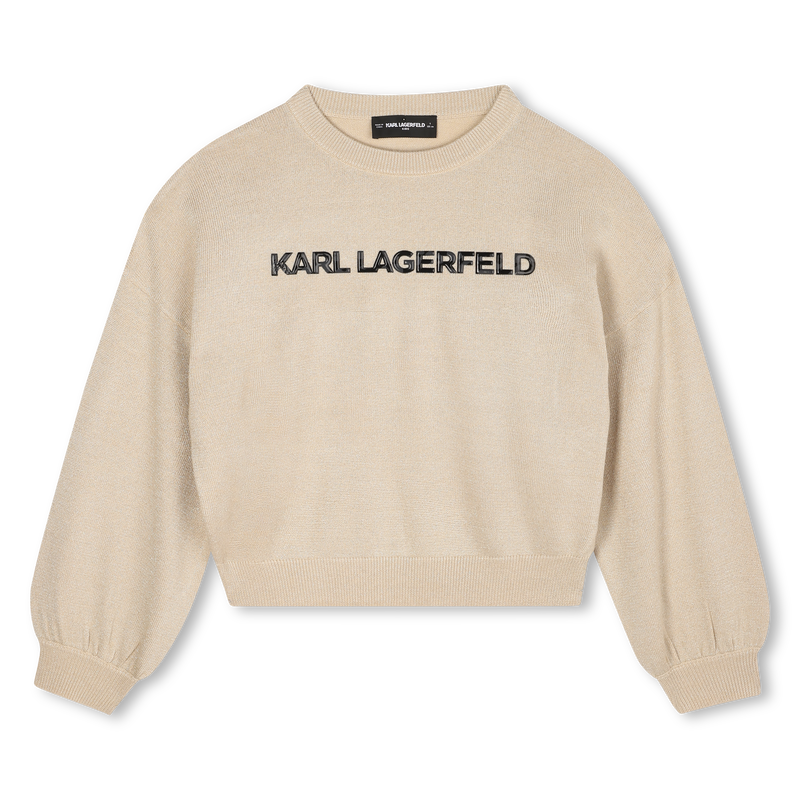 Gebreide trui KARL LAGERFELD KIDS 
                        GIRL