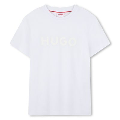 Katoenen T-shirt, korte mouwen HUGO BOY
