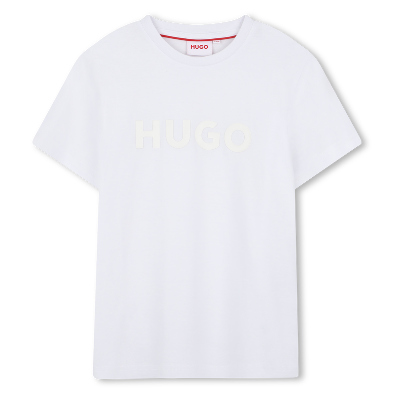 Katoenen T-shirt, korte mouwen HUGO 
                        BOY