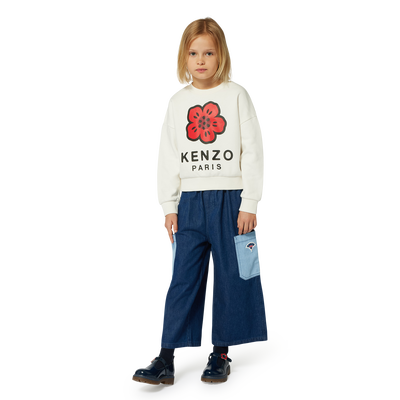 Fleece sweater KENZO KIDS GIRL