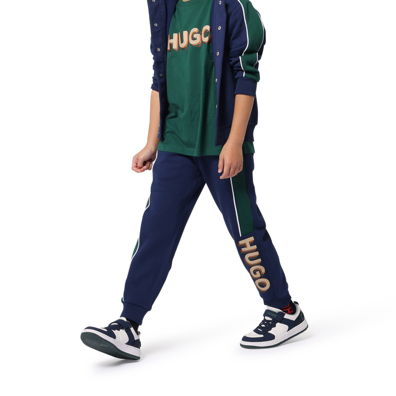 T-shirt met korte mouwen HUGO 
                        BOY