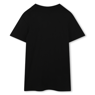 Katoenen jurk met korte mouwen MARC JACOBS GIRL