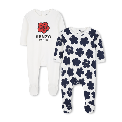 Set van twee katoenen pyjama's KENZO KIDS UNISEX