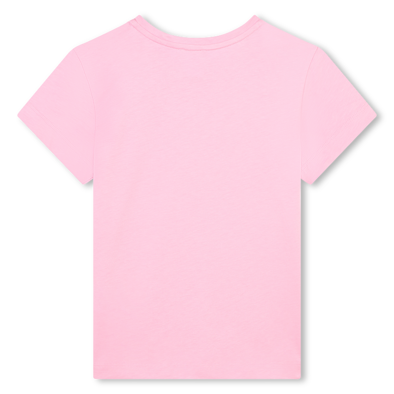 Katoenen T-shirt met stras GIVENCHY 
                        GIRL