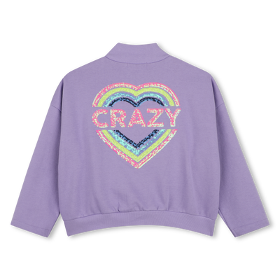 Fleece cardigan BILLIEBLUSH MEISJE