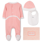 Set pyjama, slabbetje en muts KENZO KIDS 
                    GIRL