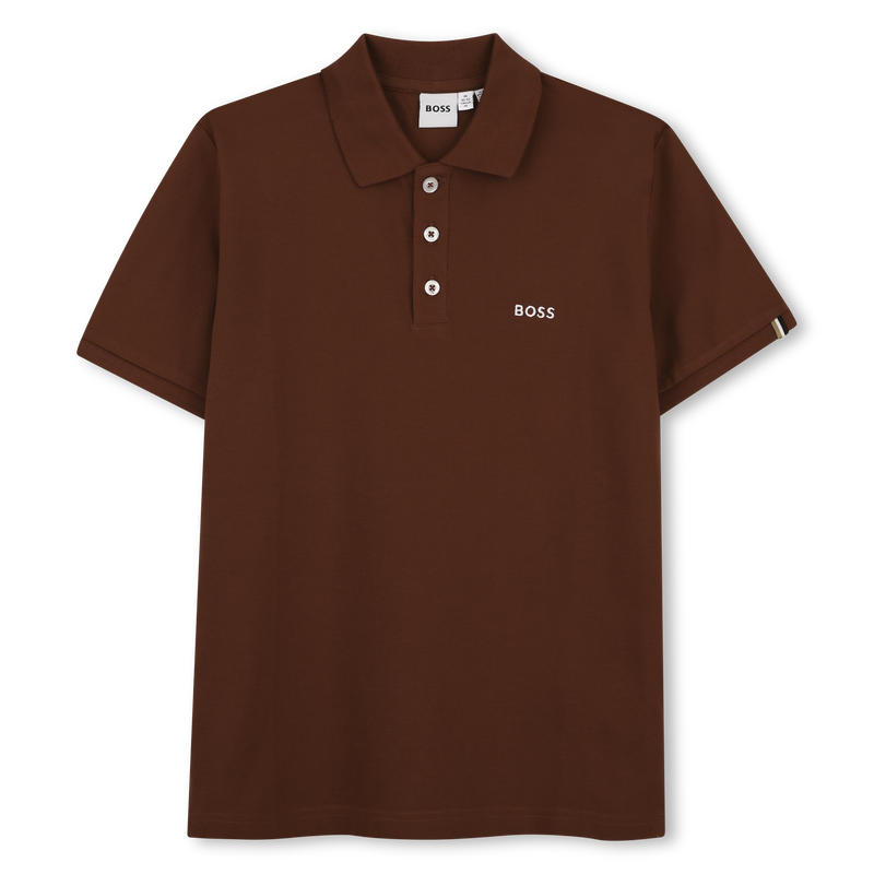 Korte mouwen polo BOSS 
                        JONGEN