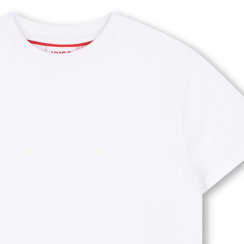 T-shirt met korte mouwen HUGO 
                        BOY