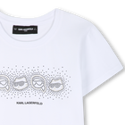 T-shirt met korte mouwen KARL LAGERFELD KIDS 
                    GIRL