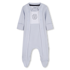 Pyjama met drukknoopsluiting, LICHT BLAUW, hi-res