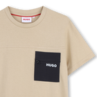 T-shirt met korte mouwen HUGO 
                    BOY