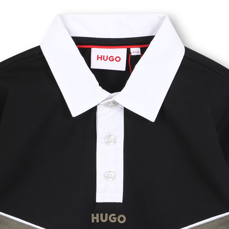 Poloshirt met lange mouwen HUGO 
                        BOY