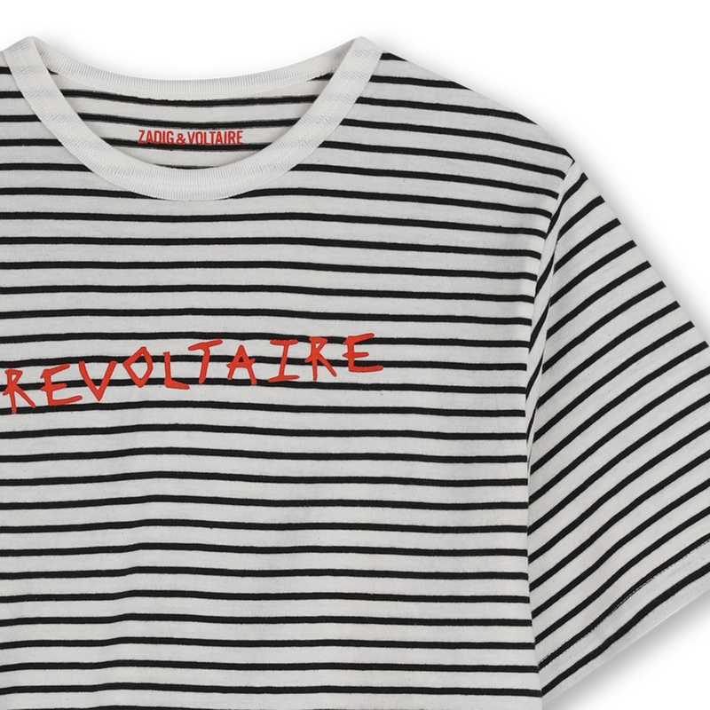 T-SHIRT MET KORTE MOUWEN ZADIG & VOLTAIRE 
                        BOY