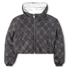 Korte omkeerbare anorak HUGO 
                    GIRL