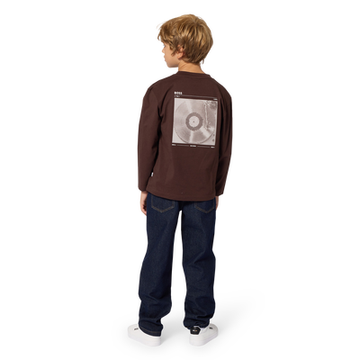 T-shirt met lange mouwen BOSS BOY