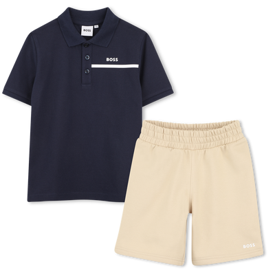 POLO + KORTE BROEK SET BOSS BOY