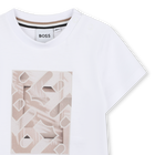 T-shirt met korte mouwen BOSS 
                    BOY
