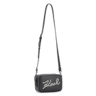 Handtas, generfd en glad gecoat textiel KARL LAGERFELD KIDS 
                    GIRL